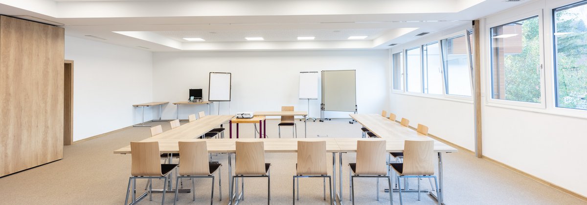 Wir bieten Ihnen professionelle Seminarräume