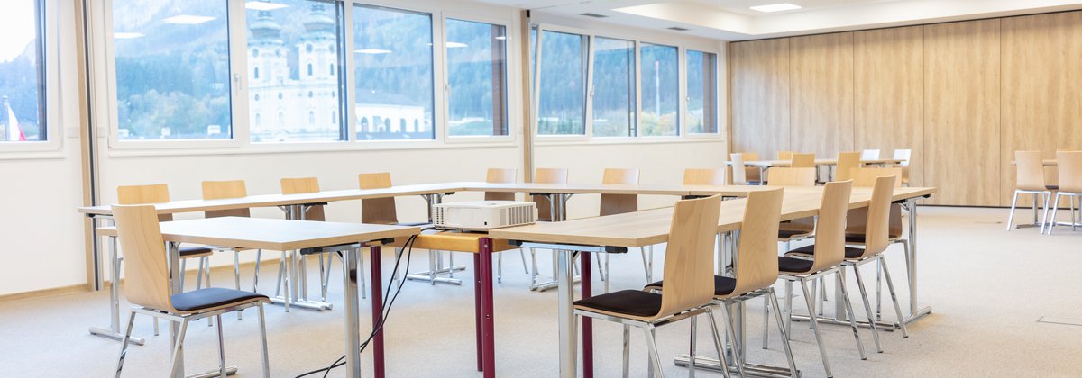 Wir bieten Ihnen 10 professionelle Seminarräume